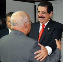 Cuban Vice President of Council of Ministers Meets Honduran President